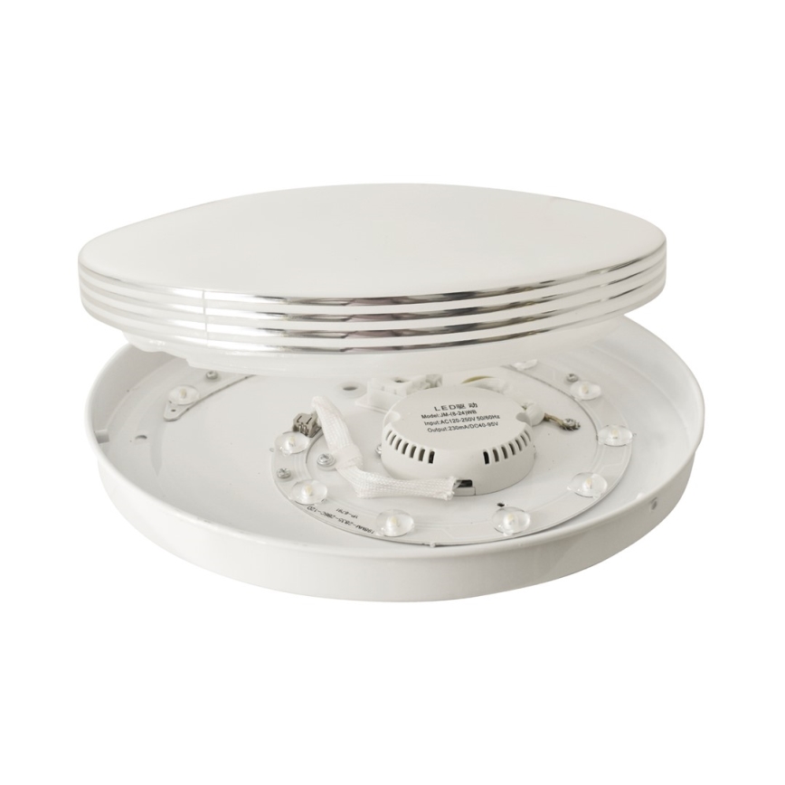 LED Plafonjera za kupatilo BRAVO LED/10W/230V 4000K pr. 26 cm IP44