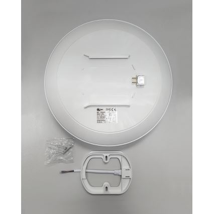 LED Plafonjera za kupatilo CIRCLE LED/12W/230V 4000K pr. 25 cm IP44 bela