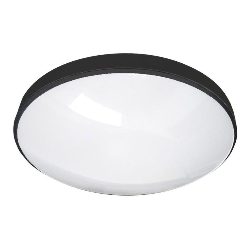LED Plafonjera za kupatilo CIRCLE LED/12W/230V 4000K pr. 25 cm IP44 crno