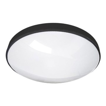 LED Plafonjera za kupatilo CIRCLE LED/24W/230V 4000K pr. 37 cm IP44 crno