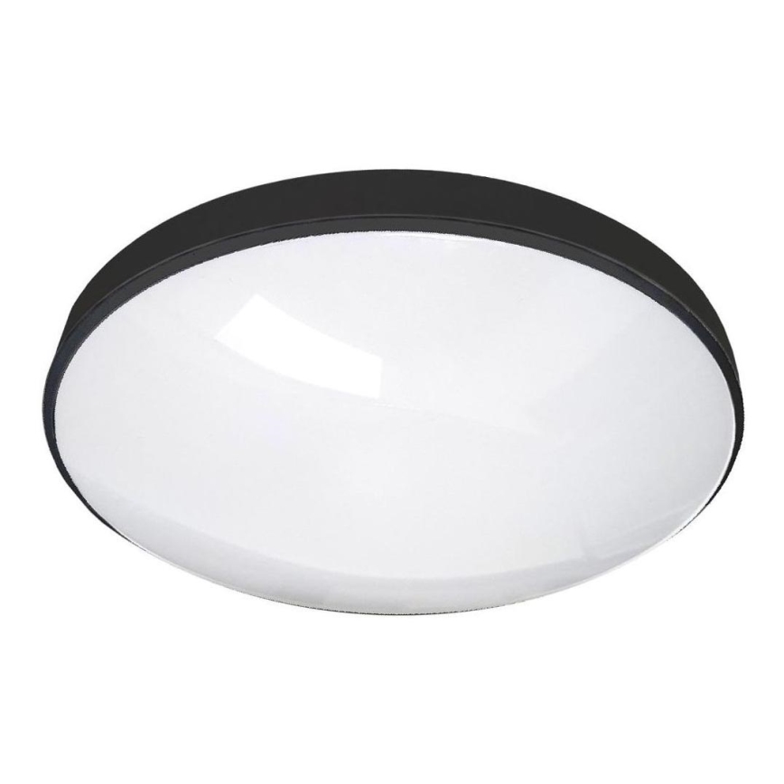 LED Plafonjera za kupatilo CIRCLE LED/24W/230V 4000K pr. 37 cm IP44 crno