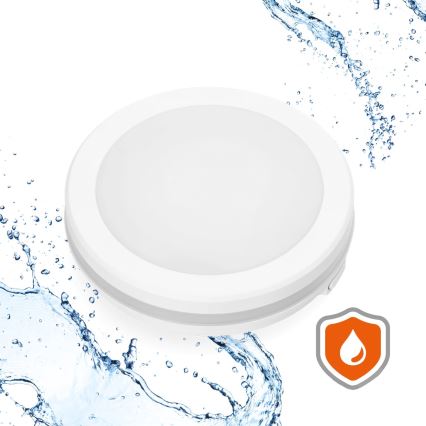 LED Plafonjera za kupatilo LED/12W/230V 3000/4000/6500K IP65 pr. 20 cm bela