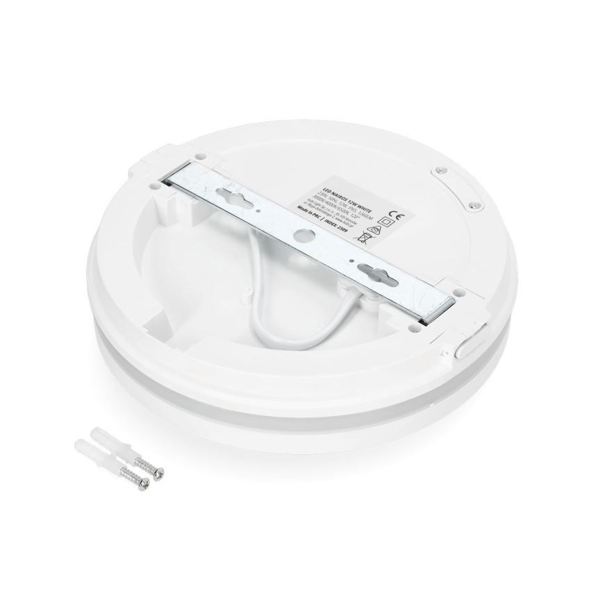 LED Plafonjera za kupatilo LED/12W/230V 3000/4000/6500K IP65 pr. 20 cm bela