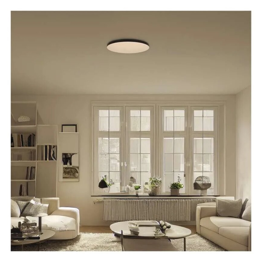 LED Plafonjera za kupatilo LED/18W/230V 3000/4000/5700K IP55 crno