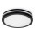 LED Plafonjera za kupatilo LED/18W/230V 3000/4000/6500K IP65 pr. 30 cm crno