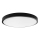 LED Plafonjera za kupatilo LED/18W/230V 6500K IP44 pr. 25 cm crno