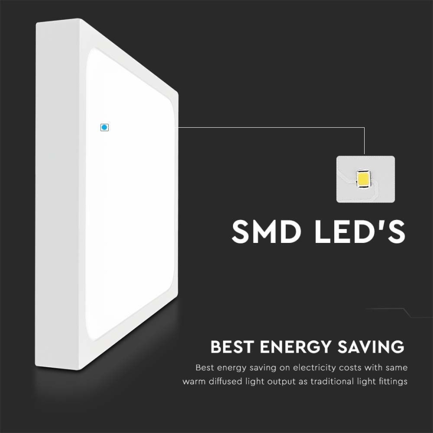LED Plafonjera za kupatilo LED/30W/230V 6500K IP44 bela