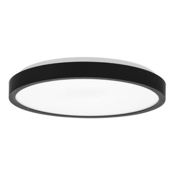 LED plafonjera za kupatilo LIRA LED/12W/230V 4000K pr. 25 cm IP44 crno