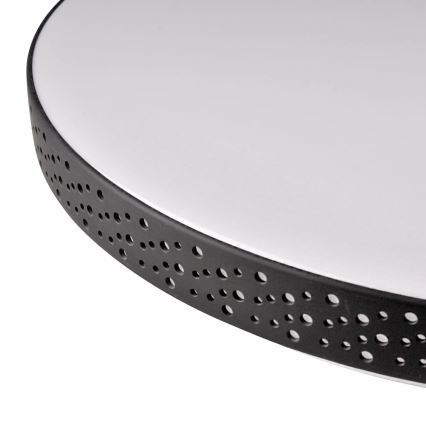 LED Plafonjera za kupatilo MOON LED/18W/230V crno IP44