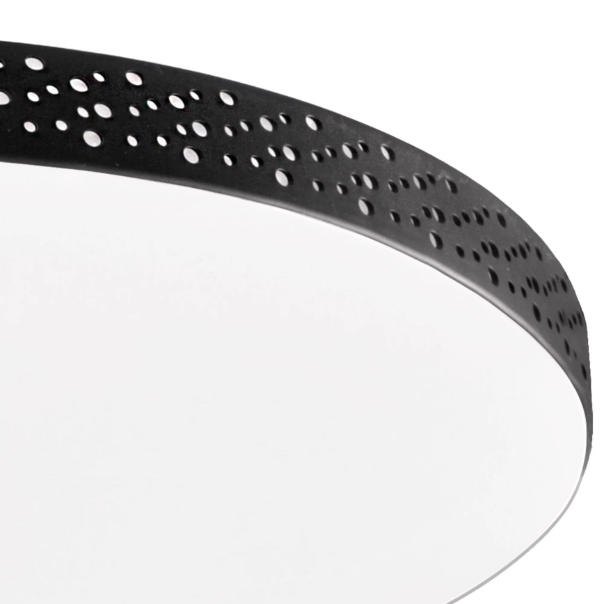 LED Plafonjera za kupatilo MOON LED/18W/230V crno IP44