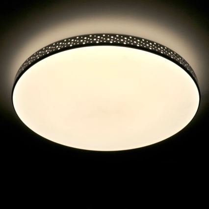 LED Plafonjera za kupatilo MOON LED/18W/230V sjajni krom IP44