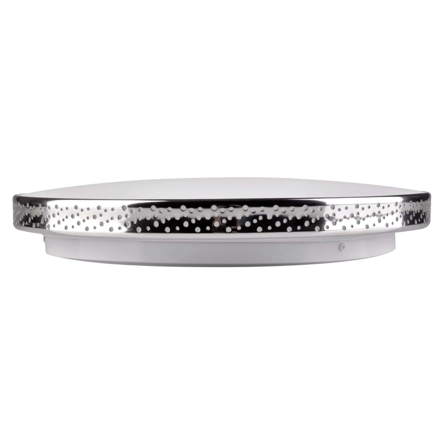 LED Plafonjera za kupatilo MOON LED/18W/230V sjajni krom IP44