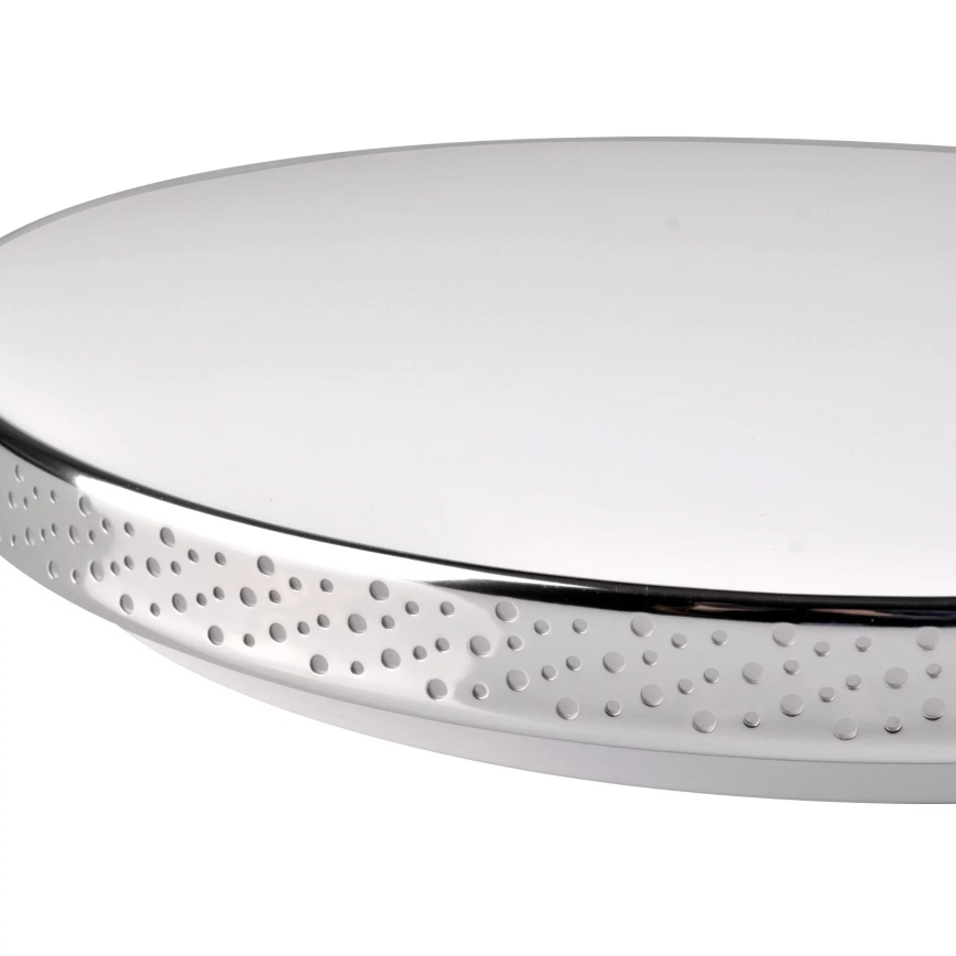 LED Plafonjera za kupatilo MOON LED/18W/230V sjajni krom IP44