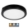 LED Plafonjera za kupatilo NAIROS LED/18W/230V 3000/4000/6500K IP65 pr. 30 cm crno