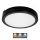 LED Plafonjera za kupatilo NAIROS LED/24W/230V 3000/4000/6500K IP65 pr. 30 cm crno