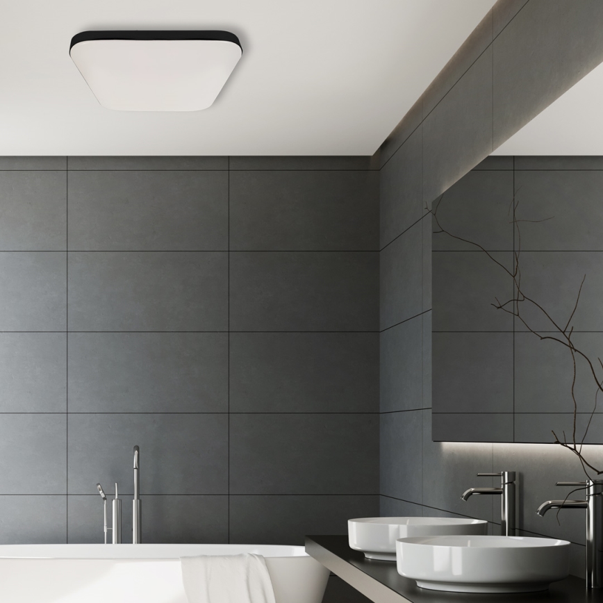 LED Plafonjera za kupatilo NEMO LED/17W/230V IP44 crno