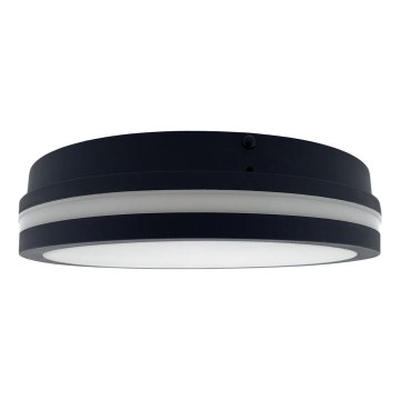LED Plafonjera za kupatilo sa senzorom ELLÉ LED/24W/230V 3000/4000/6500K pr. 26 cm IP54 antracit