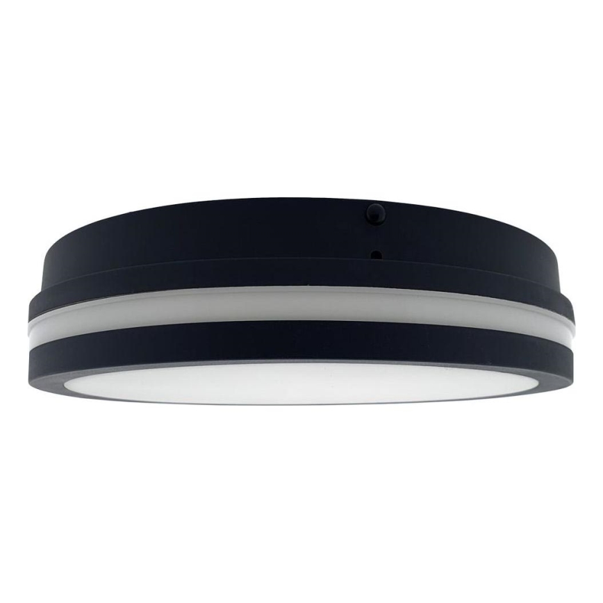LED Plafonjera za kupatilo sa senzorom ELLÉ LED/24W/230V 3000/4000/6500K pr. 26 cm IP54 antracit