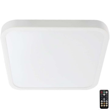 LED Plafonjera za kupatilo sa senzorom LED/36W/230V 4000K IP44 bela + Daljinski upravljač