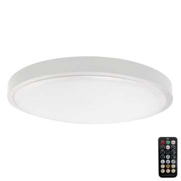 LED Plafonjera za kupatilo sa senzorom SAMSUNG CHIP LED/24W/230V IP44 6500K pr. 35 cm bela + Daljinski upravljač