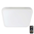 LED Plafonjera za kupatilo sa senzorom SAMSUNG CHIP LED/36W/230V IP44 4000K 42x42 cm bela + Daljinski upravljač