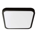 LED Plafonjera za kupatilo SAMSUNG CHIP LED/18W/230V IP44 6500K 25x25 cm crno