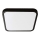 LED Plafonjera za kupatilo SAMSUNG CHIP LED/18W/230V IP44 6500K 25x25 cm crno