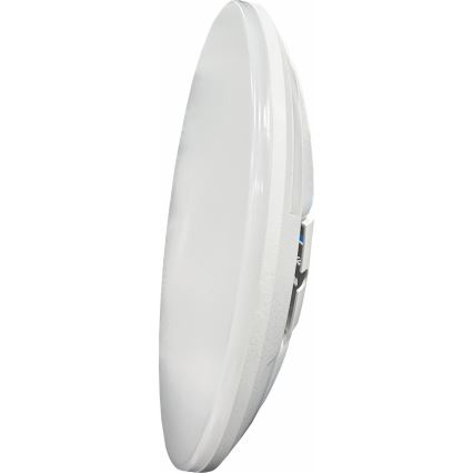 LED Prigušiva plafonjera za kupatilo SLIDE LED/6/12/18/24W/230V 2900/4000/6200K IP44 bela