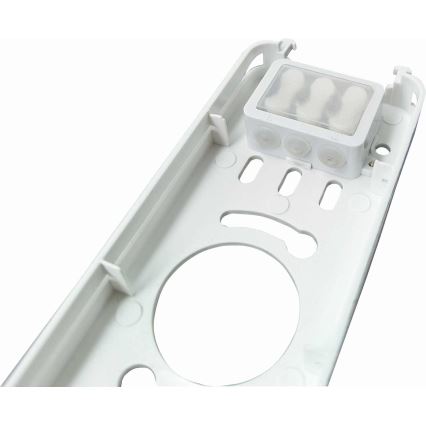LED Prigušiva plafonjera za kupatilo SLIDE LED/6/12/18/24W/230V 2900/4000/6200K IP44 bela