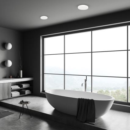 LED Plafonjera za kupatilo VERA LED/24W/230V 4000K IP65 bela