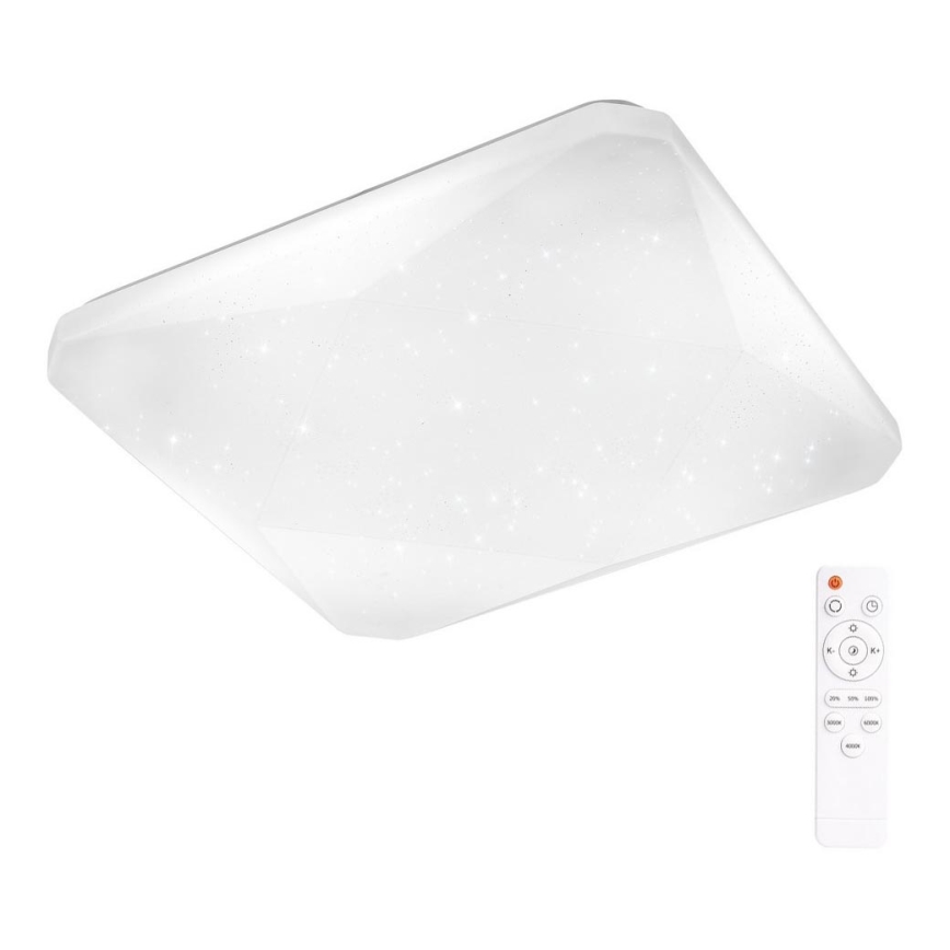 LED Plafonjera za prigušivanje KASTOR na Daljinski upravljač LED/72W/230V