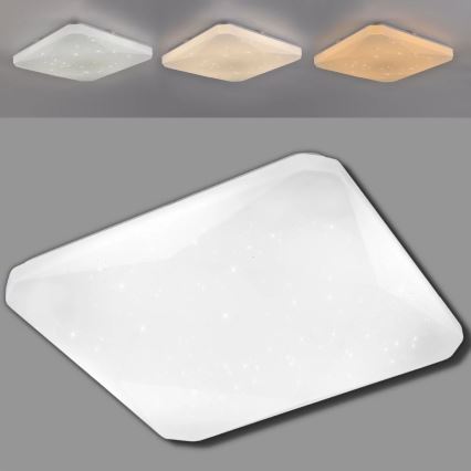 LED Plafonjera za prigušivanje KASTOR na Daljinski upravljač LED/72W/230V