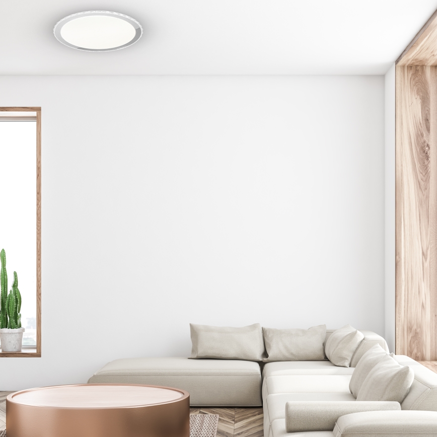 LED Plafonjera za prigušivanje LAYLA sa daljinskim upravljačem 1xLED/66W/230V