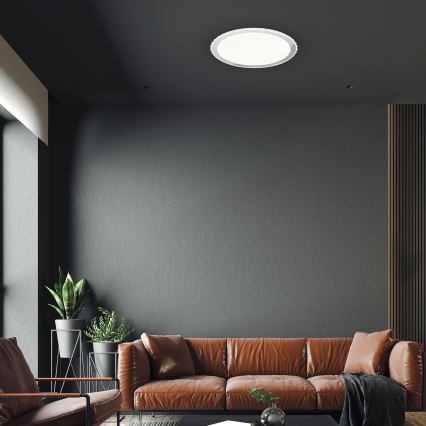 LED Plafonjera za prigušivanje LAYLA sa daljinskim upravljačem 1xLED/66W/230V