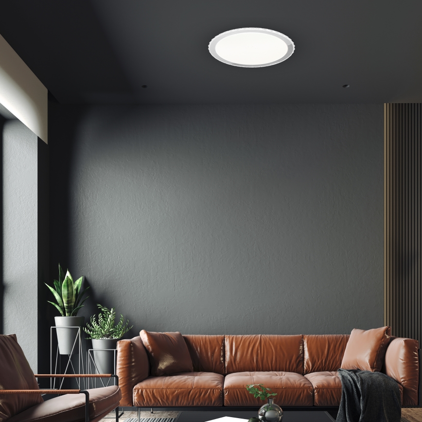 LED Plafonjera za prigušivanje LAYLA sa daljinskim upravljačem 1xLED/66W/230V
