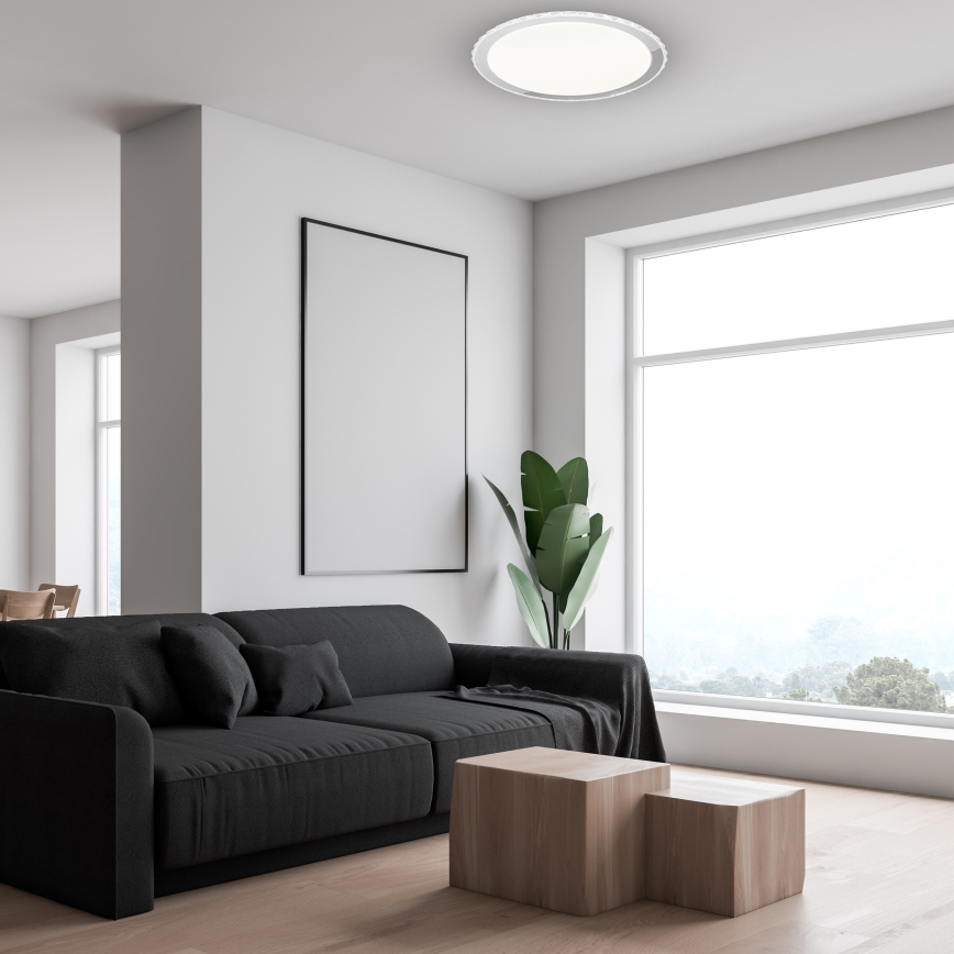 LED Plafonjera za prigušivanje LAYLA sa daljinskim upravljačem 1xLED/66W/230V