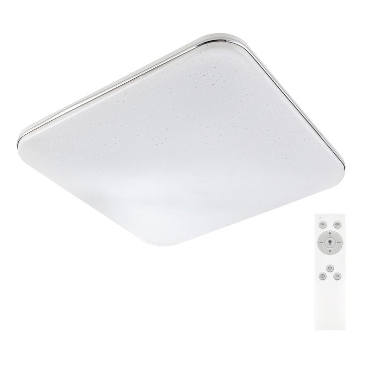 LED Plafonjera za prigušivanje SYRIUS na Daljinski upravljač LED/72W/230V