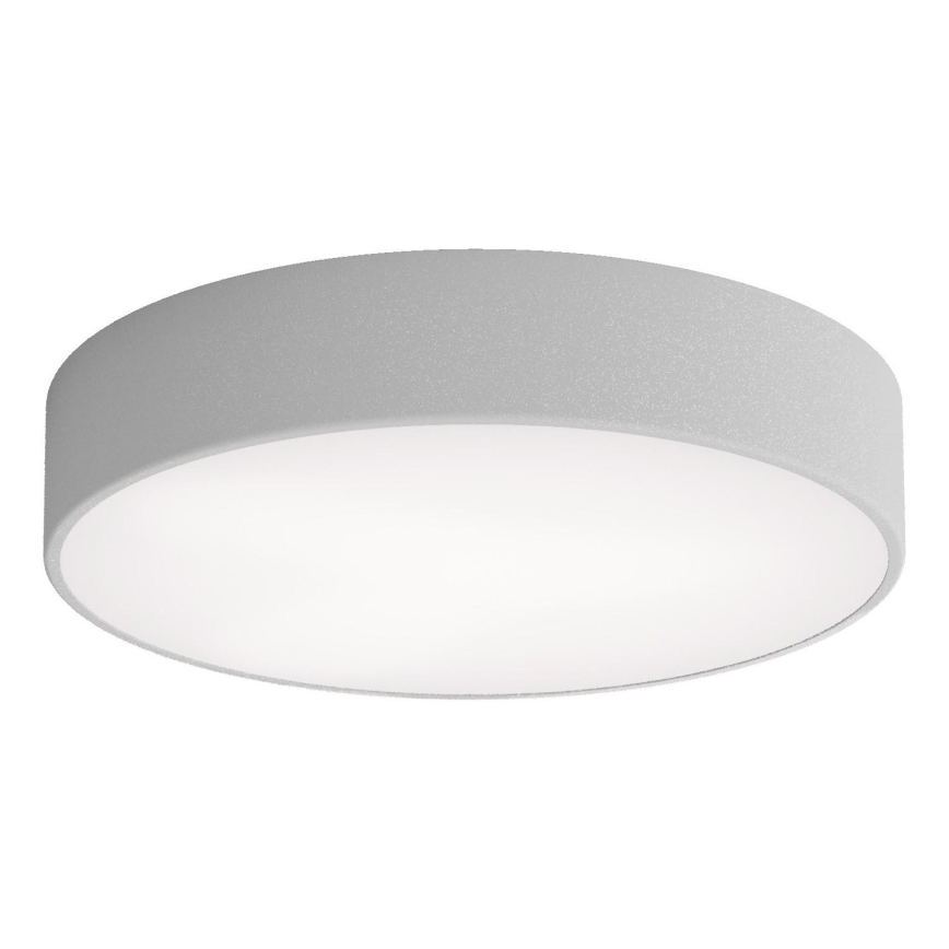 LED plafonska svetiljka CLEO, 43 W, 230 V, 3000 K, prečnik 40 cm, siva