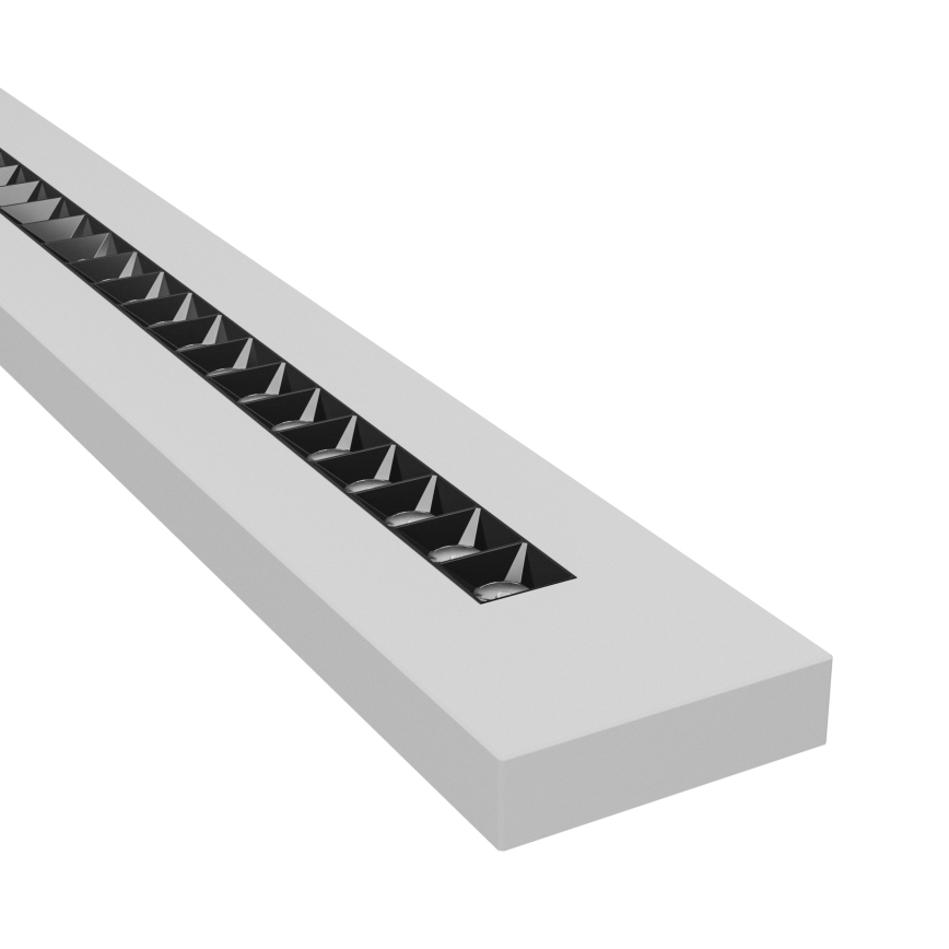LED Plafonska/viseća lampa PLANK LED/20/30/40W/230V 2700/4000/6000K CRI 90 bela
