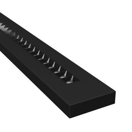 LED Plafonska/viseća lampa PLANK LED/20/30/40W/230V 2700/4000/6000K CRI 90 crno
