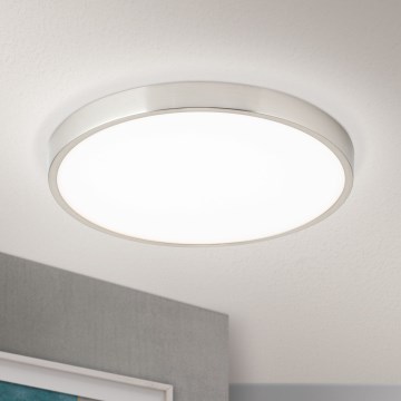 LED plafonsko svetlo BULLY LED/28W/230V prečnik 28 cm mat hrom