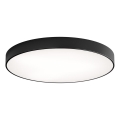 LED plafonsko svetlo CLEO LED/96W/230V 4000K, prečnik 80 cm, crno