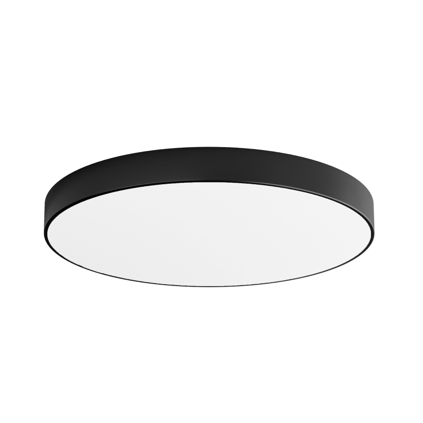 LED plafonsko svetlo CLEO LED/96W/230V 4000K, prečnik 80 cm, crno