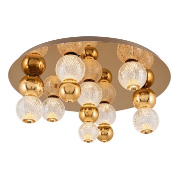 LED plafonsko svetlo CREMONA LED/37W/230V 3000K zlatno