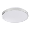LED plafonsko svetlo KERN LED/15W/230V, prečnik 30 cm, sjajni hrom