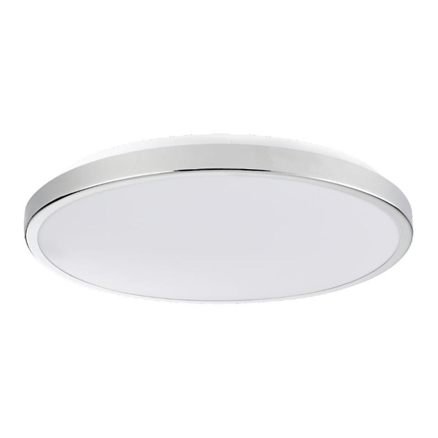 LED plafonsko svetlo KERN LED/24W/230V prečnik 40 cm sjajni hrom