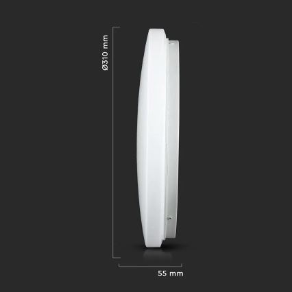 LED Plafonsko svetlo LED/18W/230V 31 cm 3000K/4000K/6400K