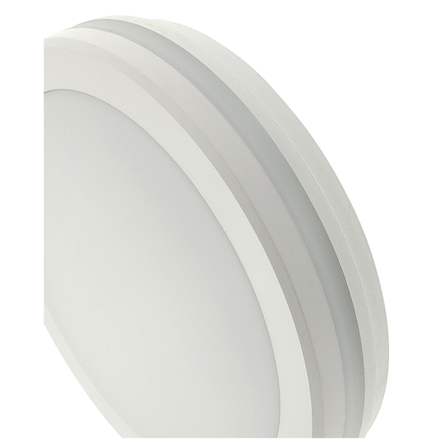 LED plafonsko svetlo sa senzorom pokreta LED/20W/230V 3000/4000/6500K prečnik 230 cm IP54 sivo