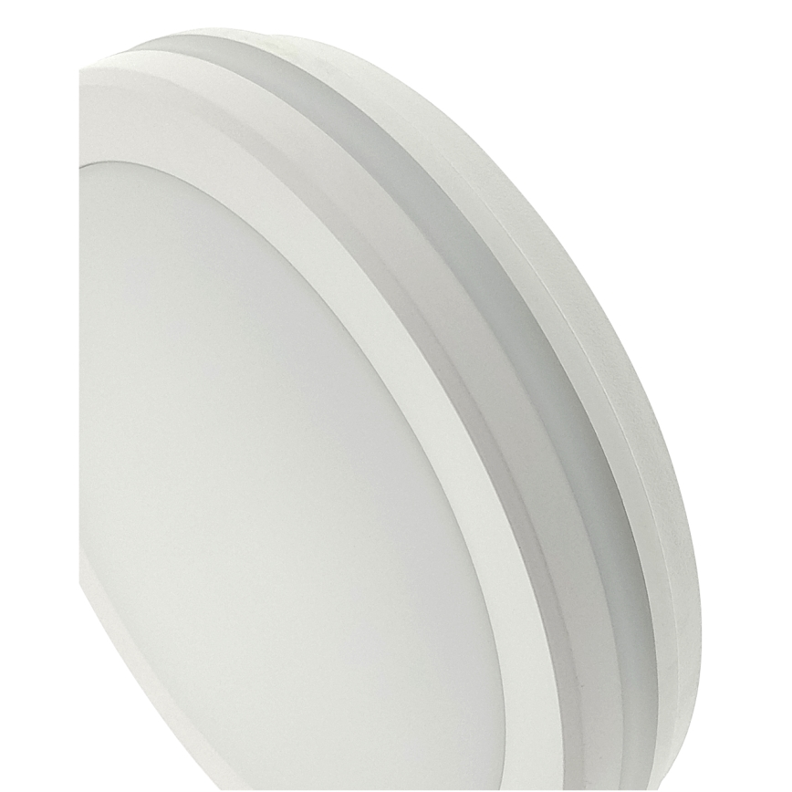 LED plafonsko svetlo sa senzorom pokreta LED/20W/230V 3000/4000/6500K prečnik 230 cm IP54 sivo