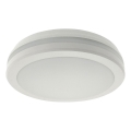 LED plafonsko svetlo sa senzorom pokreta LED/20W/230V 3000/4000/6500K prečnik 230 cm IP54 sivo
